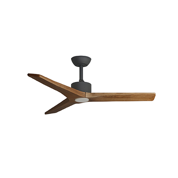 พัดลมเพดาน MR.KEN รุ่น FARO Solid Wood 40" DR LED DC Motor พัดลมมีไฟ ใบพัดไม้แท้ พร้อมรีโมทคอนโทรล
